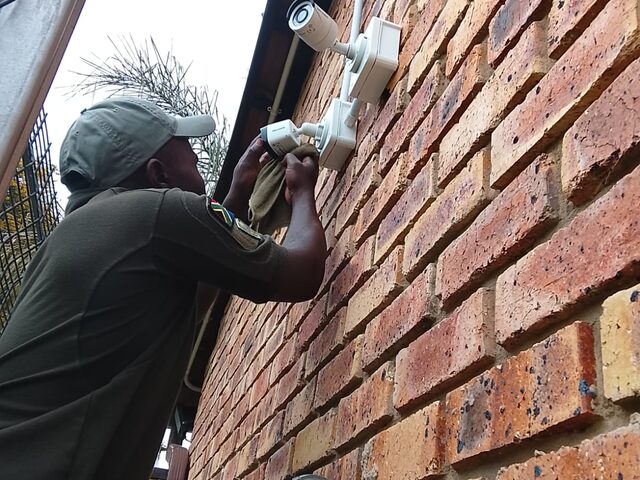ARC VISION technician providing support on site